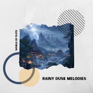 Rainy Dusk Melodies: 432 Hz Flute Serenades Under the Clouds - World of Flute