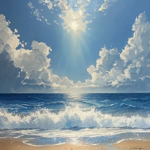 Meditación Tranquila En El Océano: Vibraciones Relajantes - Maestro zen de meditación