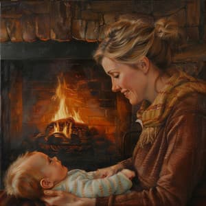 Ambientación De Sueño De Fuego: Llamas Suaves - Música de meditación para dormir