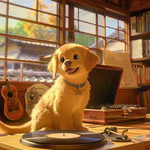 Melodías Suaves De Perros Lofi Para Relajarse - Perro dormido