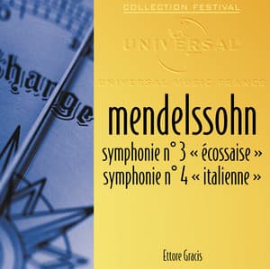 Mendelssohn: Symphonies 3 et 4 - Felix Mendelssohn