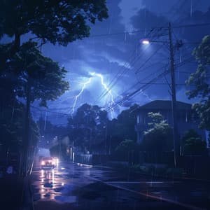 Zen Meditation: Embracing Thunder's Might and Rain's Chill - Calm Meditation Therapy