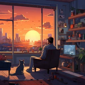 Un Calmante Lofi: Viaje Sonoro Meditativo - Ritmos Lofi Hop-Hop