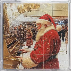 Christmas Zen Reflections: Tranquil Snowflake Serenade - Christmas Peaceful Piano