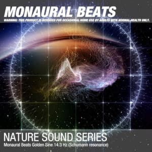 Monaural Beats Golden Sine 14.3 Hz - Binaural Beats
