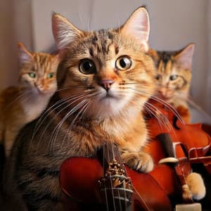 Orchestra for Cats: Graceful Musical Expressions - Flow Zen Silent
