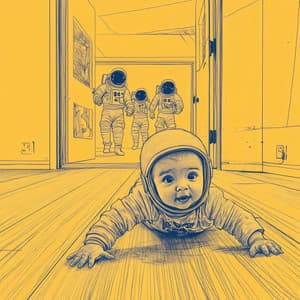 Soothing Sleep with Song: How a Father's Joy Aids Baby's Rest - Baby Bedtime Lullaby