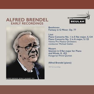 Alfred Brendel Early Recordings - Alfred Brendel