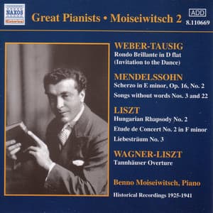 Moiseiwitsch, Benno: Moiseiwitsch, Vol. 2 - Benno Moiseiwitsch