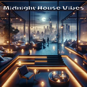 Midnight House Vibes: Pulse of Chill Rhythms and Electronic Movements - Inspiring Chillout Music Paradise