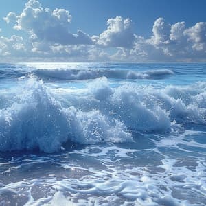 Flujo De Enfoque: Poder Rítmico De Las Olas Del Océano - Alguna música