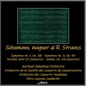 Schumann, Wagner & R. Strauss: Symphony NO. 1, OP. 38 - Symphony NO. 3, OP. 97 - Parsifal, Wwv 111  - Salome, OP. 54 - National Symphony Orchestra