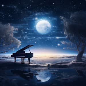 Bocetos De Cielos Estrellados: El Piano Pinta Misterios Cósmicos En Teclas Iluminadas Por La Luna - Tranquilo Piano Jazz Relax