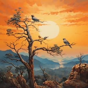 Chirping Canopy Serenity: Birdsong Bliss - Natural Song