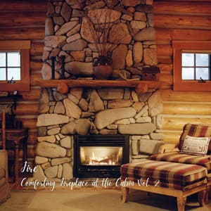 Fire: Comforting Fireplace at the Cabin Vol. 2 - Dog Calming Music