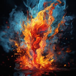 Chorale of Firelight: Calming Furnace Anthem - Fire Sounds