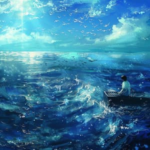 Ocean Rhythms: Nautical Music Waves - Sound Calligraphy