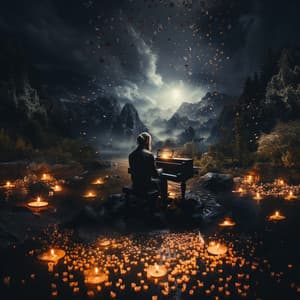 Meditación De La Lluvia Con Piano: Flujo De Tranquilidad - Resplandor de lluvia