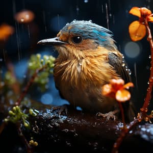Pájaros De La Lluvia En La Serenata De La Naturaleza - Arquitecta de música de ondas cerebrales
