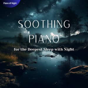 Soothing Piano for the Deepest Sleep with Night - Piano & Night