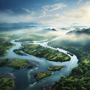 Relajación Del Agua: Vibraciones Calmantes Del Río - Musicoterapia de Relajación