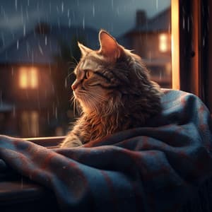 Tranquila Lluvia Para Gatos: Melodías Relajantes De Agua - Música vegetal