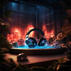 Fire Serenity: Binaural Spa Melodies - Alm Bark