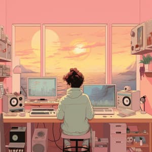 Melodías De Estudio Lofi: Melodías Suaves Para Enfoque - Escalofrío de estudio Lo Fi