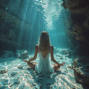 Serenidad De Meditación En El Río: Armonías Pacíficas Del Agua - Auge Espiritual