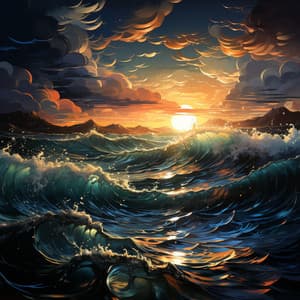 Olas Binaurales Del Océano En Medio De La Sinfonía De La Naturaleza - Realidad Binaural