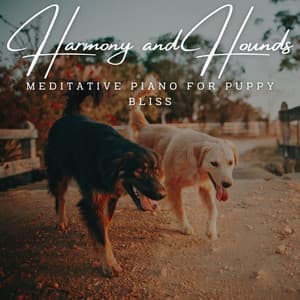 Harmony and Hounds: Meditative Piano for Puppy Bliss - Quiet Piano Jazz Relax