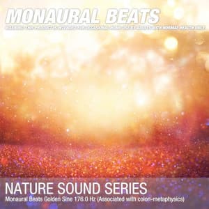 Monaural Beats Golden Sine 176.0 Hz - Binaural Beats