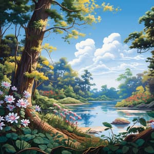 Piano by the Stream: Serene Melodies - Piano Relaxation