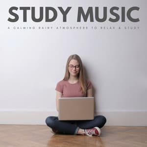 Study Music: A Calming Rainy Atmosphere To Relax & Study - Happy Sunday Morning Music