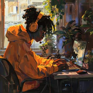 Focus Flow: Trap Tunes for Productive Work - Musicbox Moments