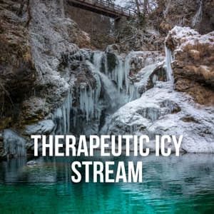 Therapeutic Icy Stream - Relaxing Music Solitude