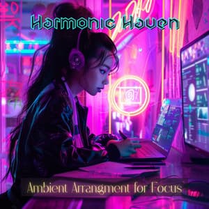Harmonic Haven: Ambient Arrangement for Focus - Copper Drop