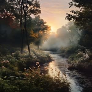 Melodías De Las Corrientes: Eco De La Música Del Lago Acuático - Sonidos de la tierra