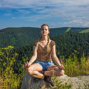 Ignited Mind: Binaural Fire Meditation - Thunderstorm Meditation