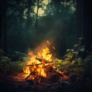 Mystic Firelight Nocturne: Music for Stress Relief - Lissening