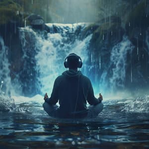 Binaural River Calm: Meditation Streams - Alpha Waves Meditation
