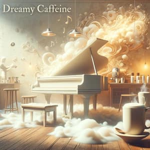 Dreamy Caffeine: Milky Piano for Calm Minds - Brunch Piano Music Zone