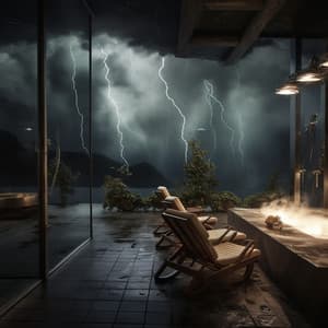 Thunder Massage Rhythms: Binaural Spa Serenity - Relaxing Spaces