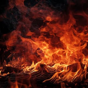 Sinfonía De Brasas Para Dormir: Llamas Musicales En Reposo - Música para Dormir Con Relajantes Sonidos de la Naturaleza