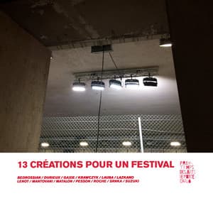 13 Créations pour un festival - Nathanaël Gouin