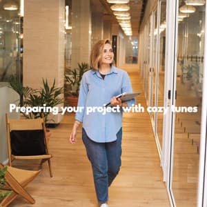 Preparing your project with cozy tunes - 1940s Coffee Jazz