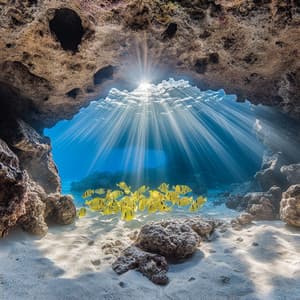 Gleaming Flowing Strings - Ocean Sounds