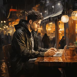 Ritmos Lluviosos: Música Ambiental Para Días De Trabajo Productivos - Piedra de la tierra