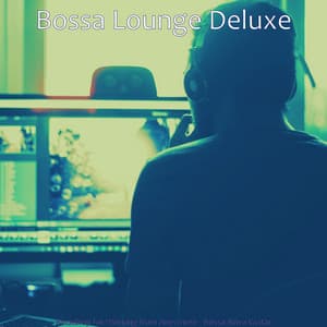 Backdrop for Working from Anywhere - Bossa Nova Guitar - Bossa Lounge Deluxe