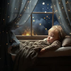 Baby's Fire Lullaby Music: Gentle Glow - Miracle of Silence